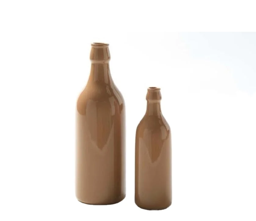 OEM оптовая продажа Прямая поставка с завода миниатюрная бутылка сакэ пробкой керамическая для вина пивная на