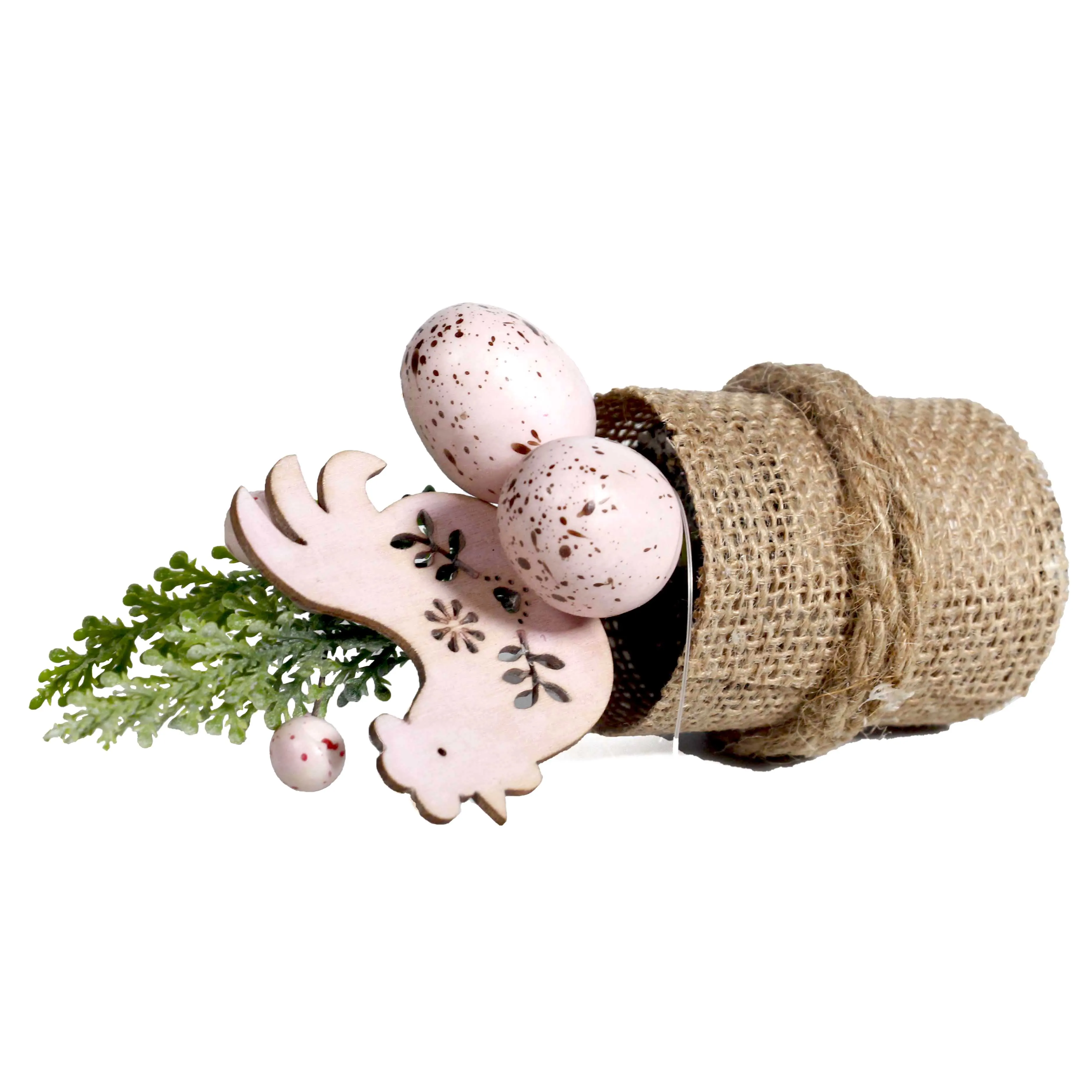 Wholesale Easter Eggs Handmade Floral Pot Holiday Decoration Hot Selling Hand Painted Easter Egg