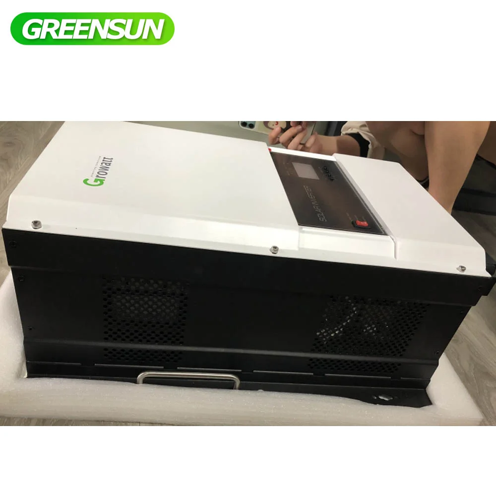 Best price growatt spf 12000t dvm 10000t 8000t split phase 120/240v solar inverter  6000t 5000t 4000t off grid growatt inverter