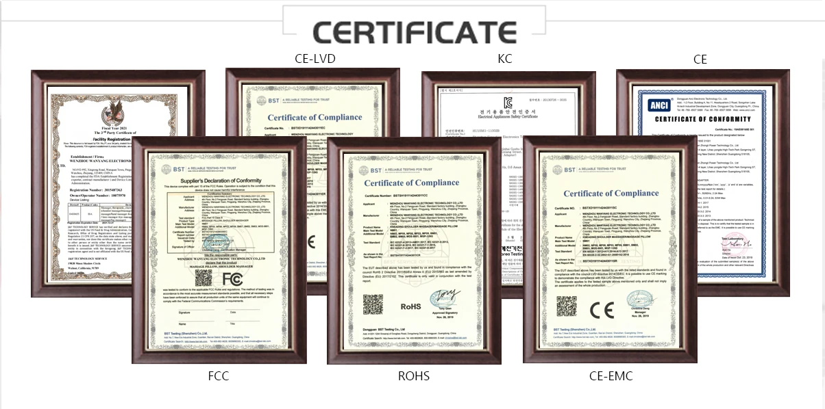 Portable smart cervical neck shoulder electric full body shiatsu massage pillow for relaxing car seat massage heat cushion