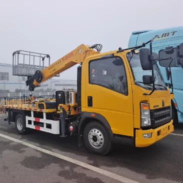Truck Trailers with Lifting Crane Efficient Product for Heavy Lifting Needs