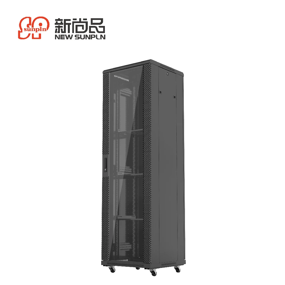 Made in china OEM 19inch  server rack IDM room standing network cabinet with Height 18u to 47u