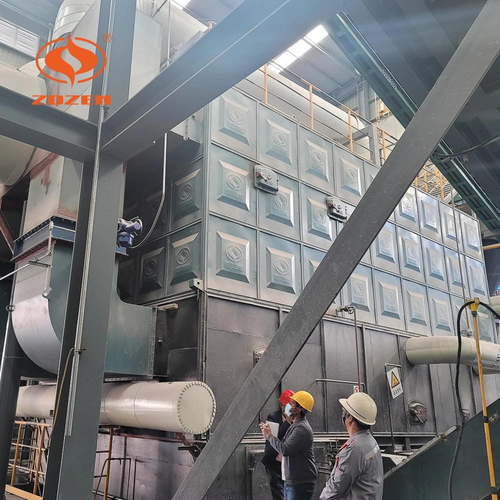 Zozen 12000 13000 15000 18000 KW Coal Pellets Biomass Fired Hot Oil Boiler