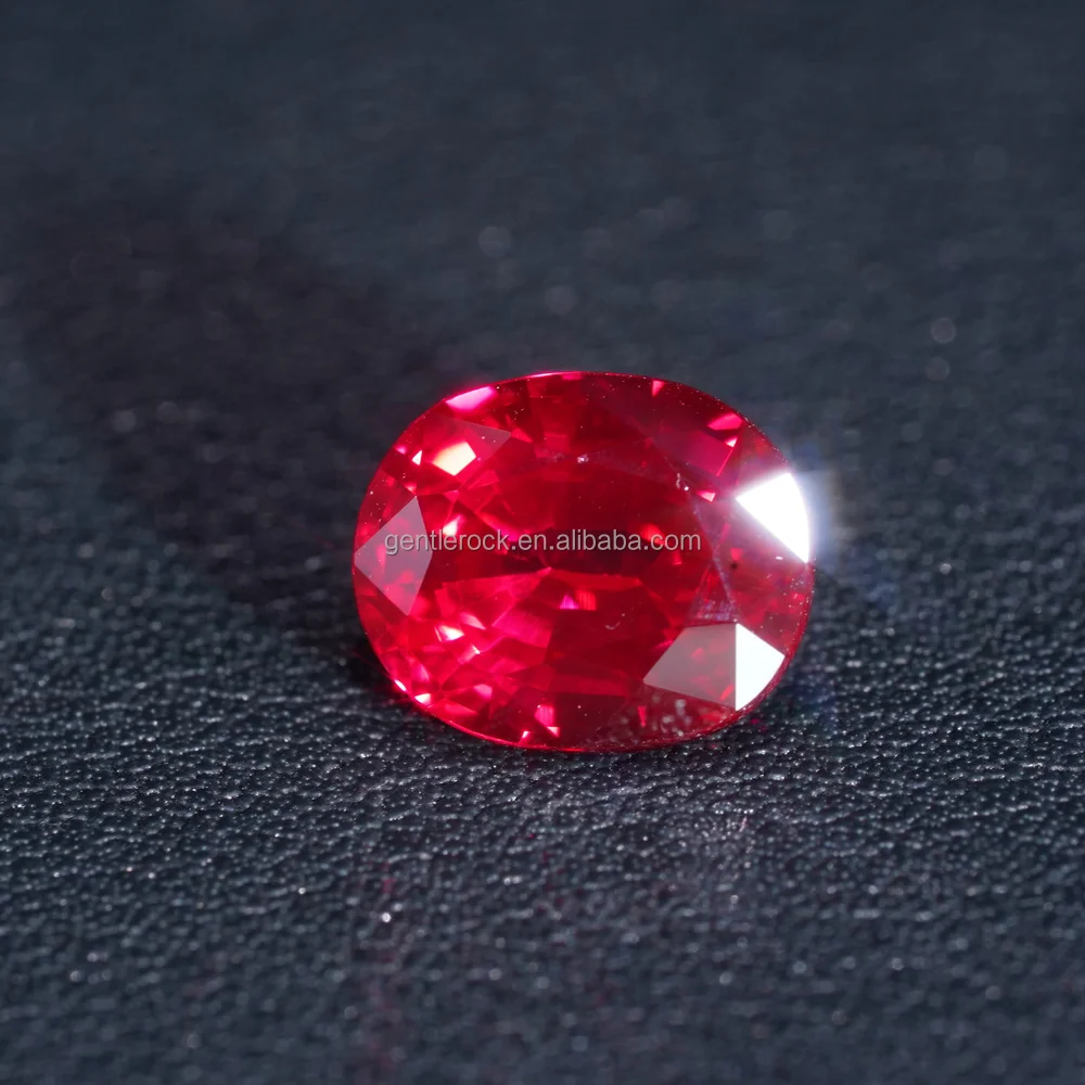 Рубин Выращенный в лабрусе с точностью включения Прямая продажа завода заказ по индивидуальному заказу
