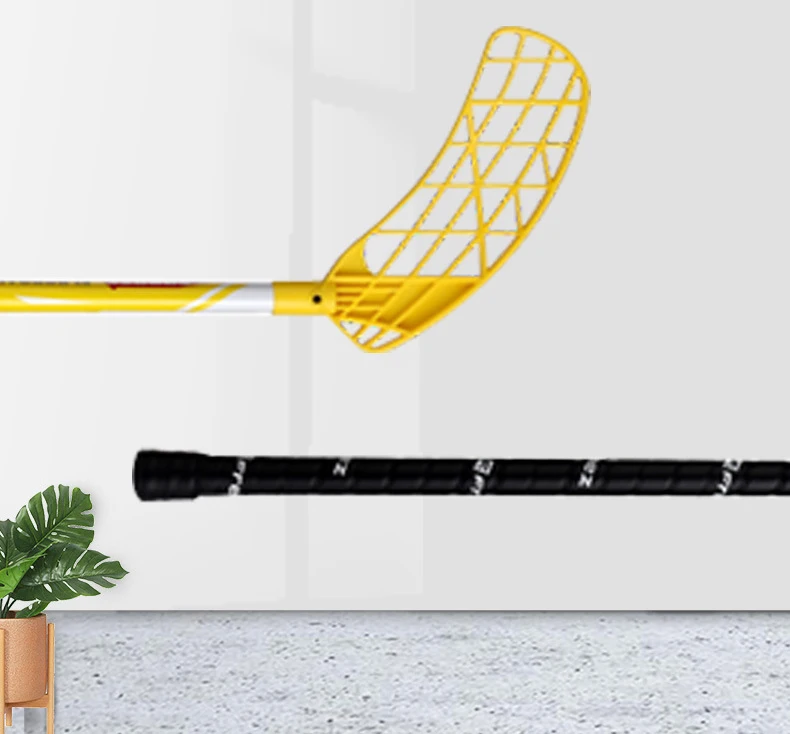Thermoformed Floorball Sticks Team Sports Land Hockey Field Hockey Stick Youth Junior Senior Fun Lightweight Sticks
