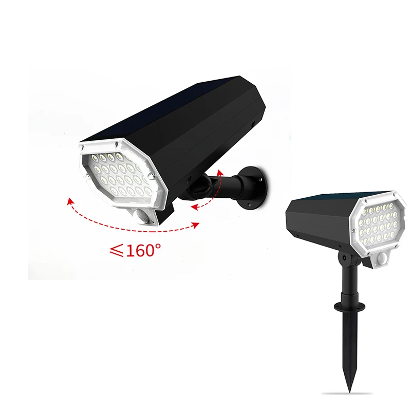 
Garden solar rotating light outdoor waterproof garden solar light auto-rotating light 