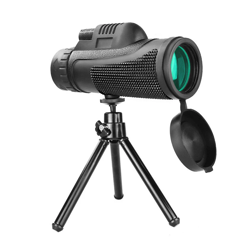 Wholesale Hot Sale Large Scope Portable Night Vision Monocular Telescope With Smartphone Holder & Tripod