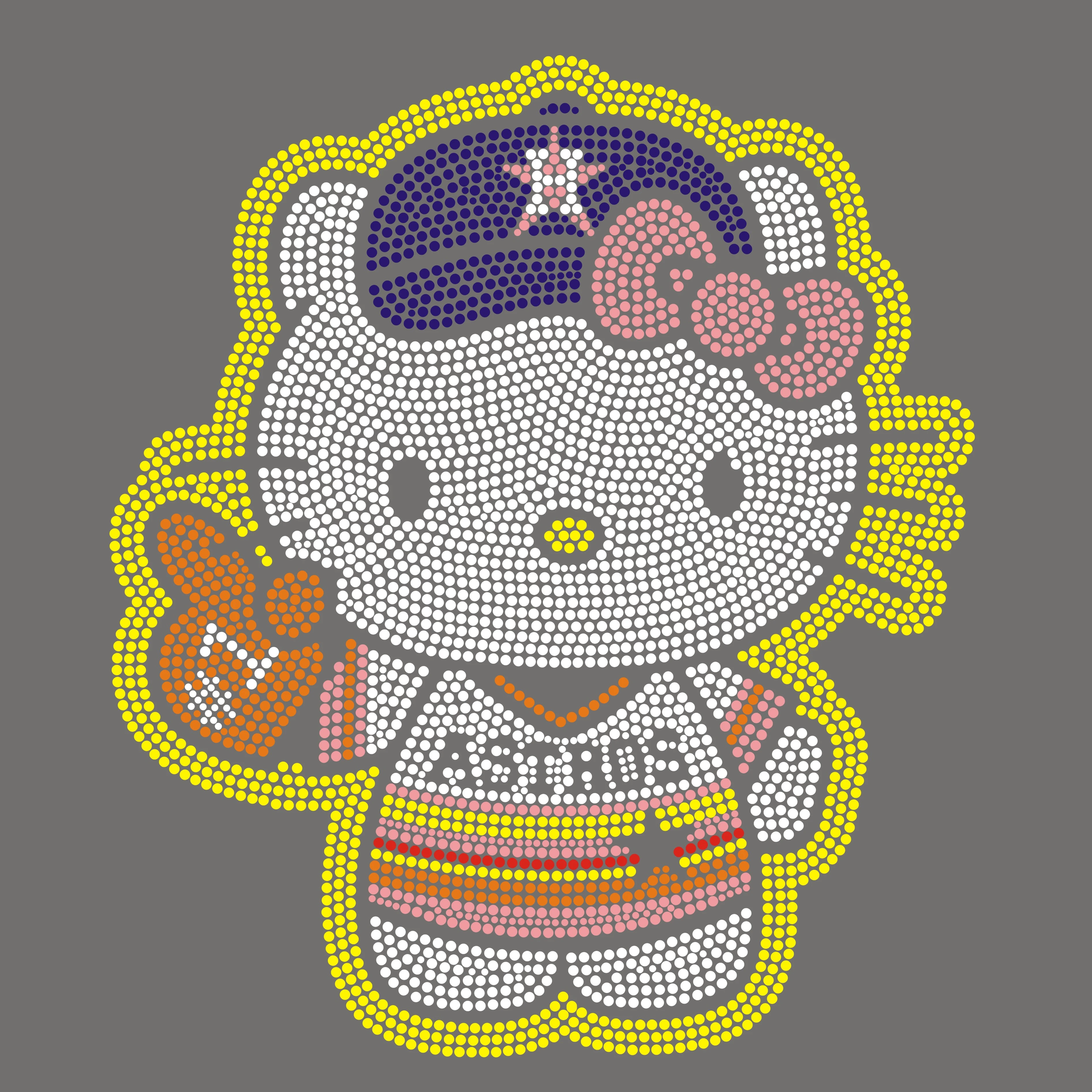 Astros Cartoon Kit Cat  Colorful Rhinestone for T-Shirt   Astros  Design  With Cat Tshirts