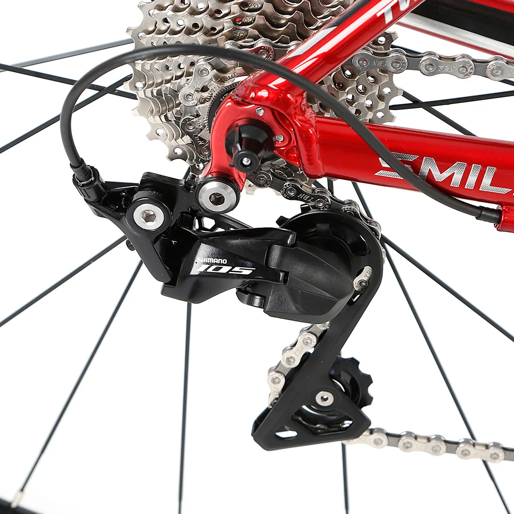 Hot sale Twitter Smile Alu Alloy Road Bicycle 700C C Brake 22 speed road bicycle for men