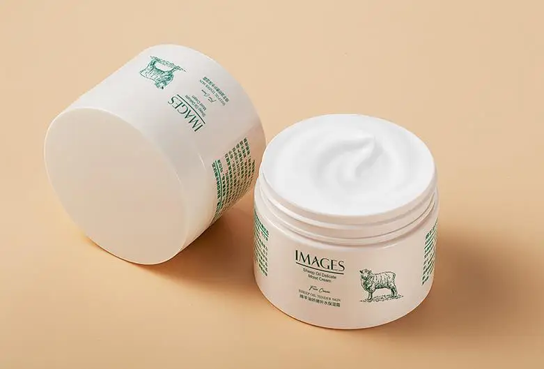 NEW product IMAGES skin care effectively Lanolin extract Vitamin E face cream moisturizing body cream