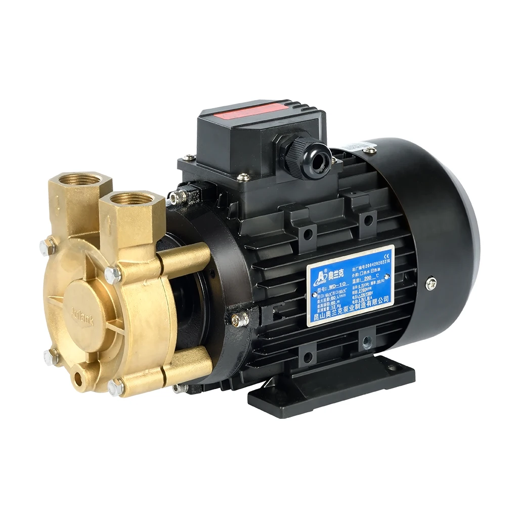 WD 0.37kw 0.5Hp Copper vortex Pump Steam Generator Pumps Hot Water