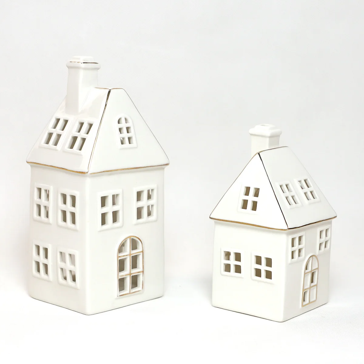 Ceramic House Tealight Holder Christmas Ceramic House Tealight Holder Christmas Ceramic Tea Light House Christmas