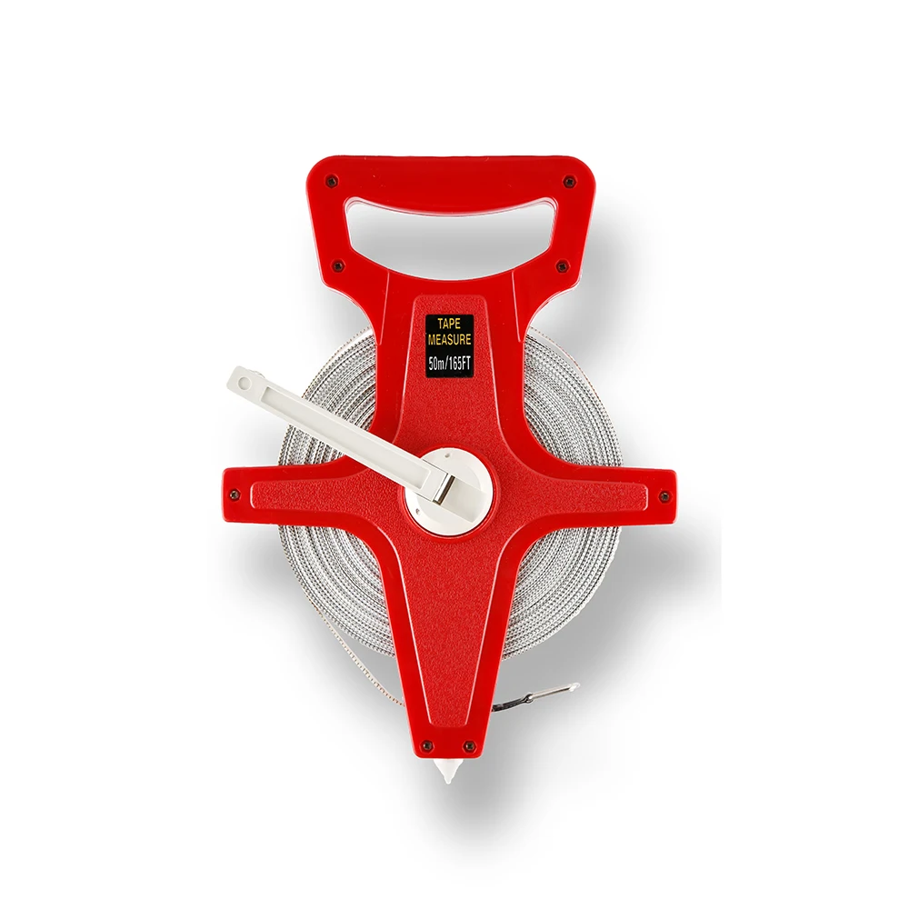 Hot Sale Football Design 50m Promotional Tape Measures Soccer Ball Shaped Steel Measuring Tape