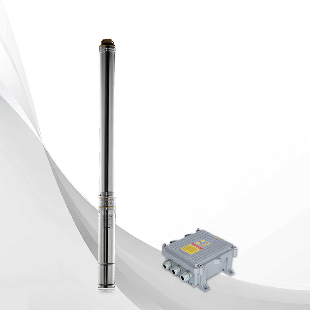 3SPC4/120-D90/1200 1.6hp 1.2kw solar submersible pump for deep well 120m solar pump for irrigation