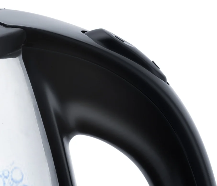 China factory Silver Transparent Black Household Hotel stainless steel tea electric glass kettle