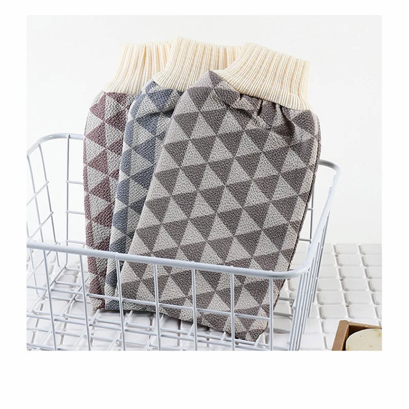 Home Bath Towel Body Deep Cleaning Dead Skin Remover 100% Natural Viscose Bath Exfoliating Scrub Gloves Mitts