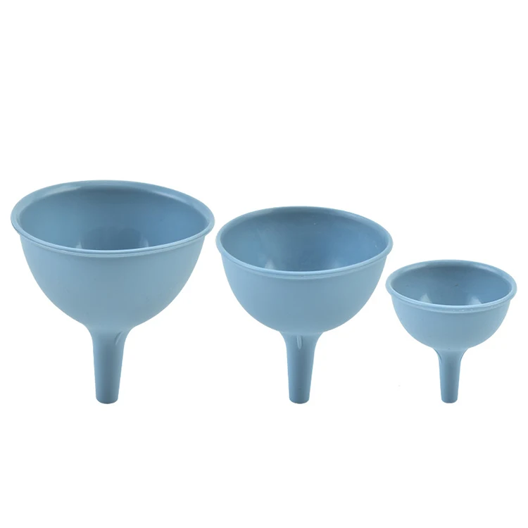 Household kitchen Mini,Mid,Big Size Silicone Rubber Funnel,Hight Temperature Resistant Drain/ Liquid Transfer Funnel Hopper