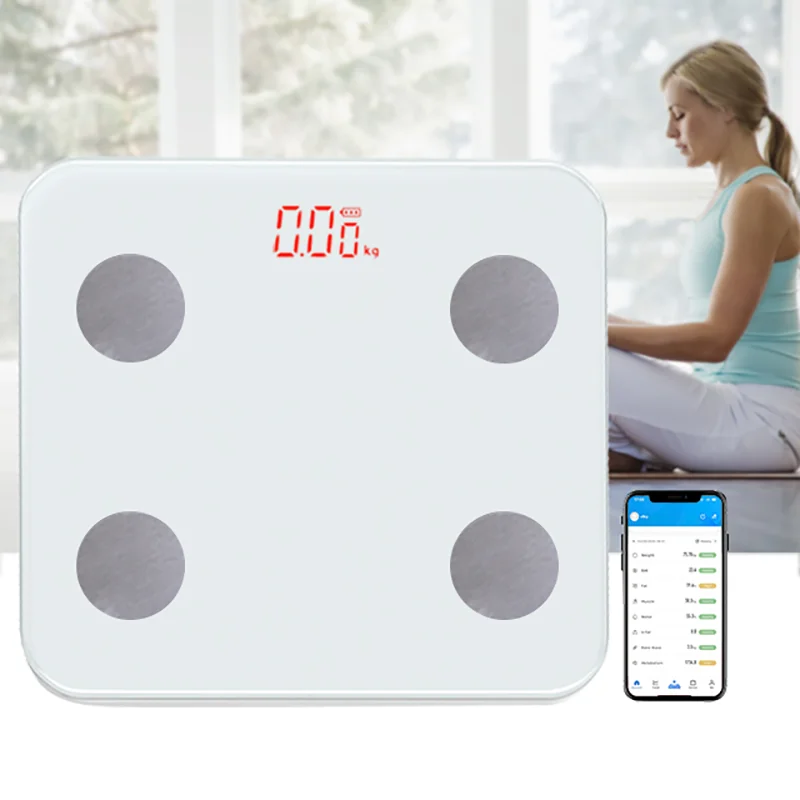 Accurate Adult Personal Body Fat Diagnostic Analyzer Smart Bathroom Scale