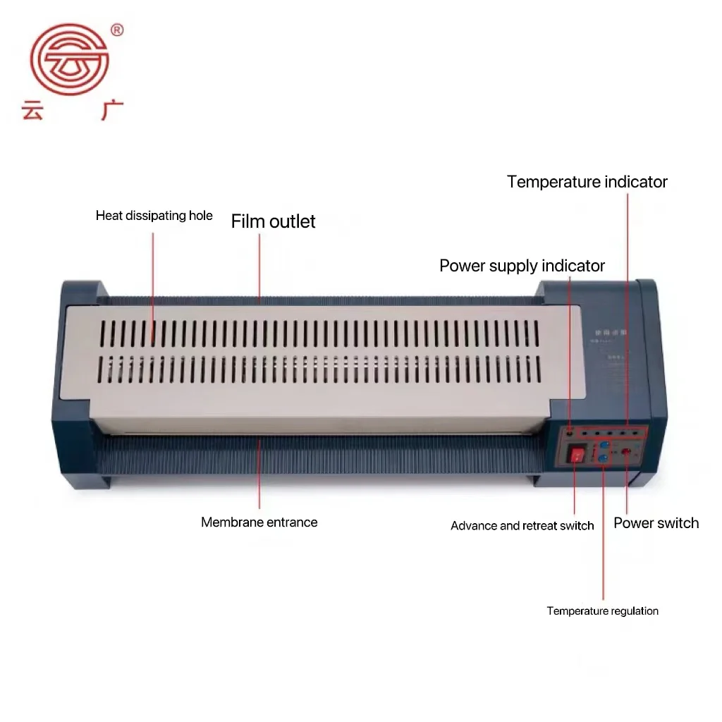 Factory A4 Office Laminating Machine China for Sealing Photo