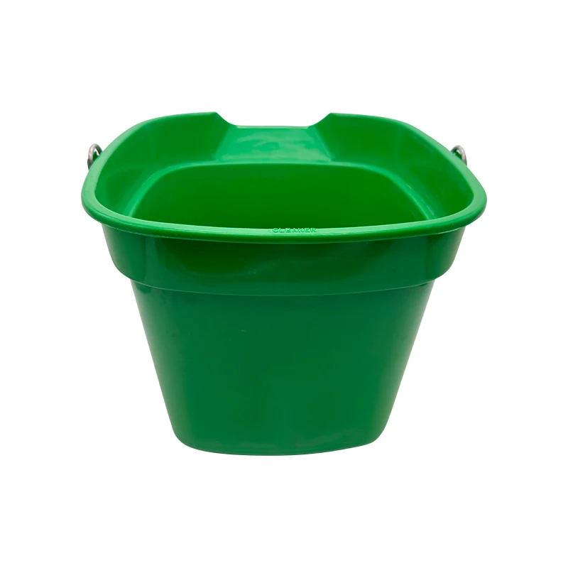 10QT/9500ml Bucket Household Plastic Bucket with Custom Logo Square Bucket Detergent Pail