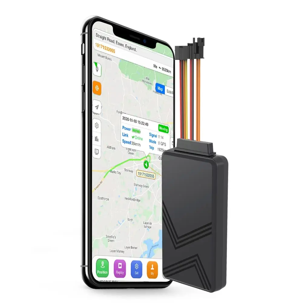 Factory Tracking device Car Tracker locator Universal Vehicle GPS tracker with Power off and oil off
