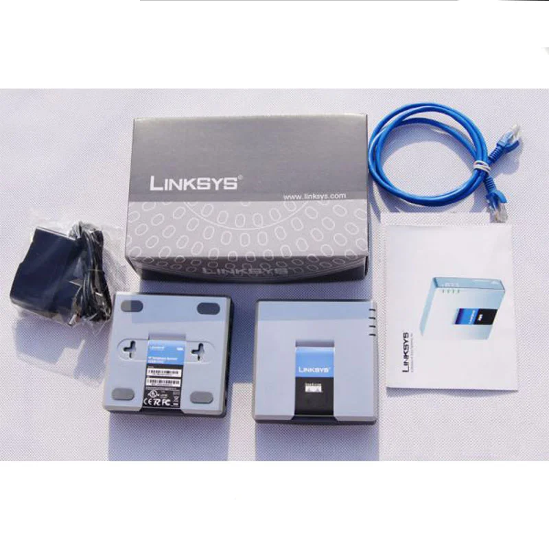Linksys SPA2102 2RJ45(1LAN+ 1 WAN)+2FXS+Support T.38