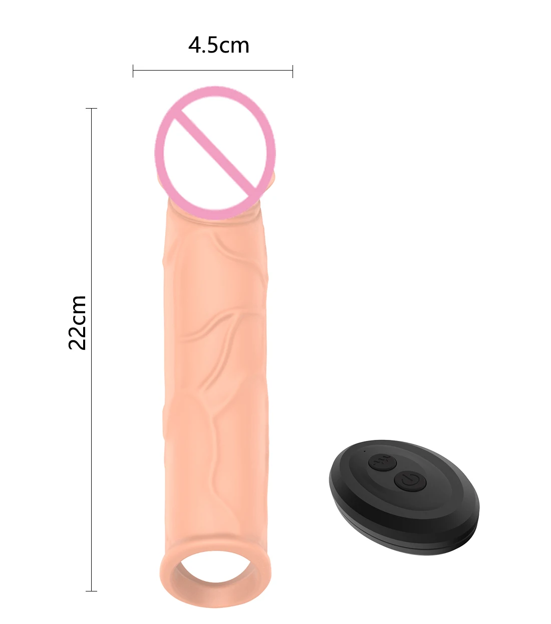 Penis Extender Reusable Condoms Male Cock Ring Cover Dildo Enlargement Realistic Penis Sleeve For Men