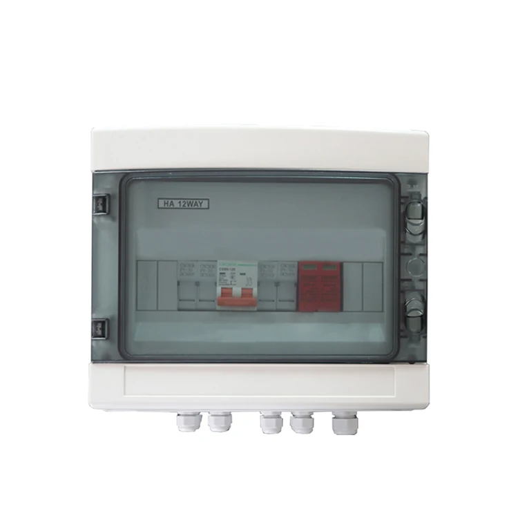 CNCSGK 2 in 1 Out Plastic Shell Photovoltaic DC Combiner Box Easy to Install Easy to Use Factory Direct Sales