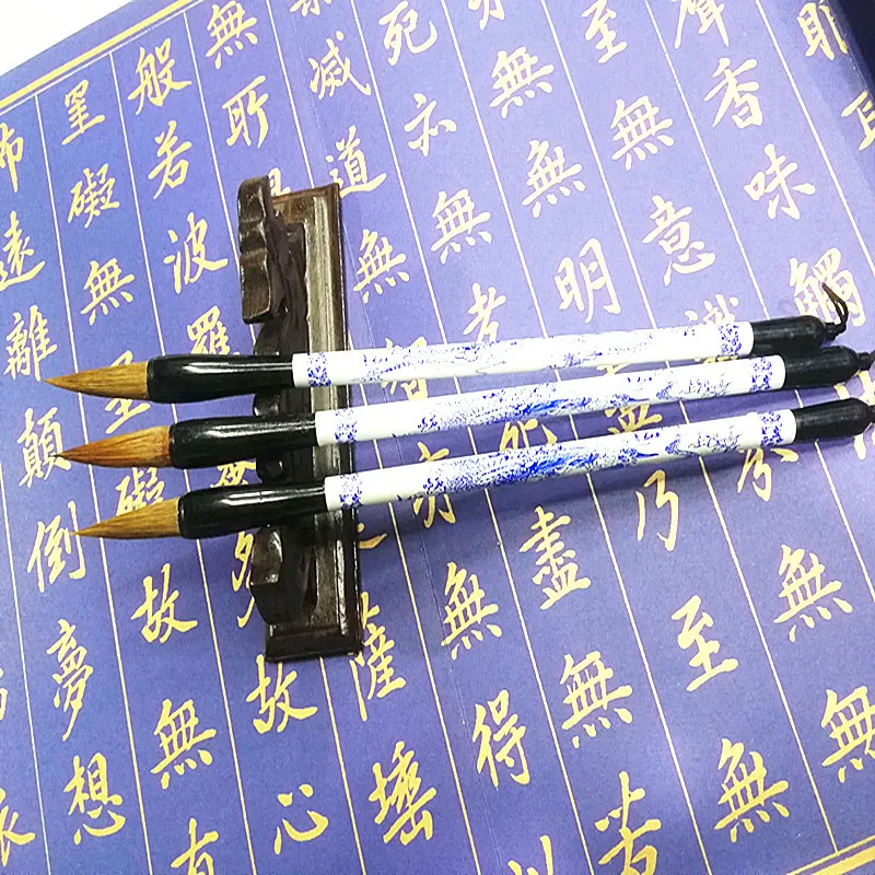 Calligraphy brushes, wolf hair and bear hair, various specifications of calligraphy and painting brushes, Chinese painting