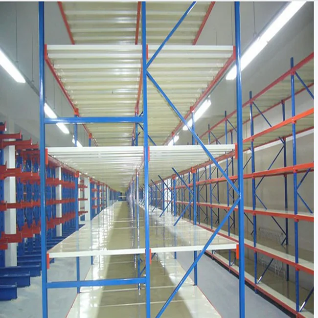 3000 kg/layer heavy capacity warehouse  iron plate stacking rack for storage cargo