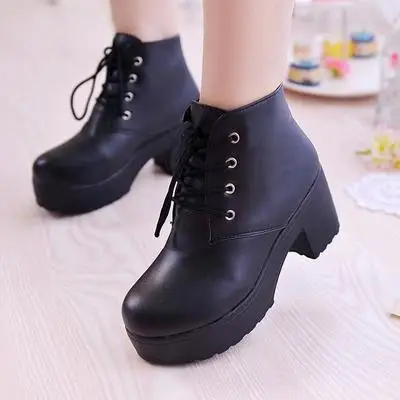 HLS094 boots women shoes heels short classy ladies boots