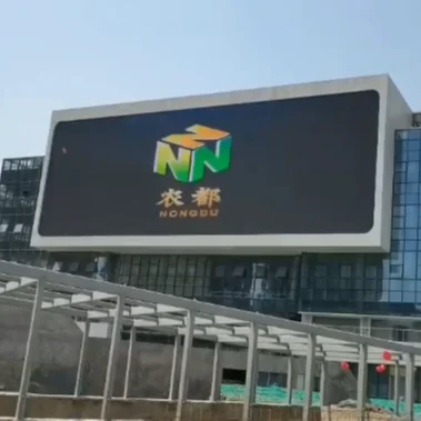 Ultra thin pantalla led sign board  960x960 outdoor matrix p10 fixed led large screen display