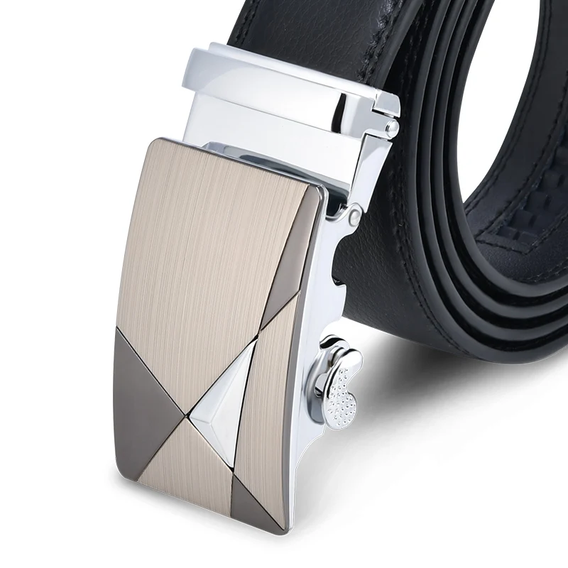 
Gift Box Package New Arrival Private Label Black Color Belt Mens Leather Belts 100% Genuine Leather 