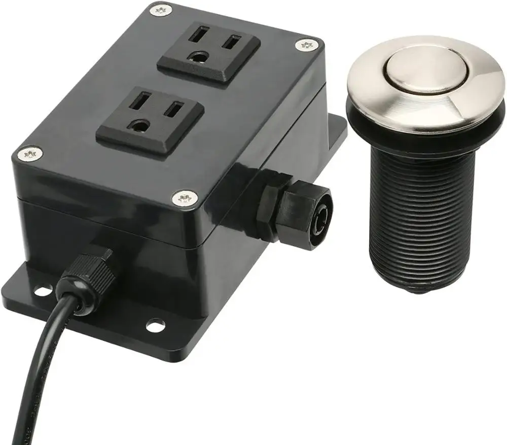 Garbage Disposal Air Actuated Pressure Switch Dual Outlet SC-42 For Garbage Disposal