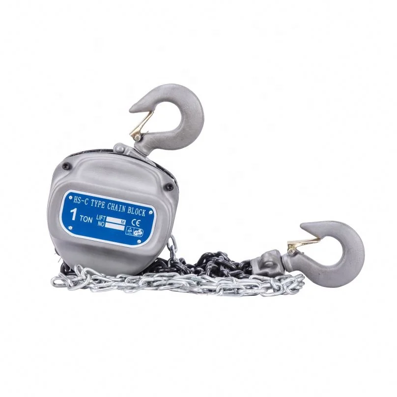 
Manufacture Outlets Hoisting Equipment 1000Kg Chain Pulley Block 