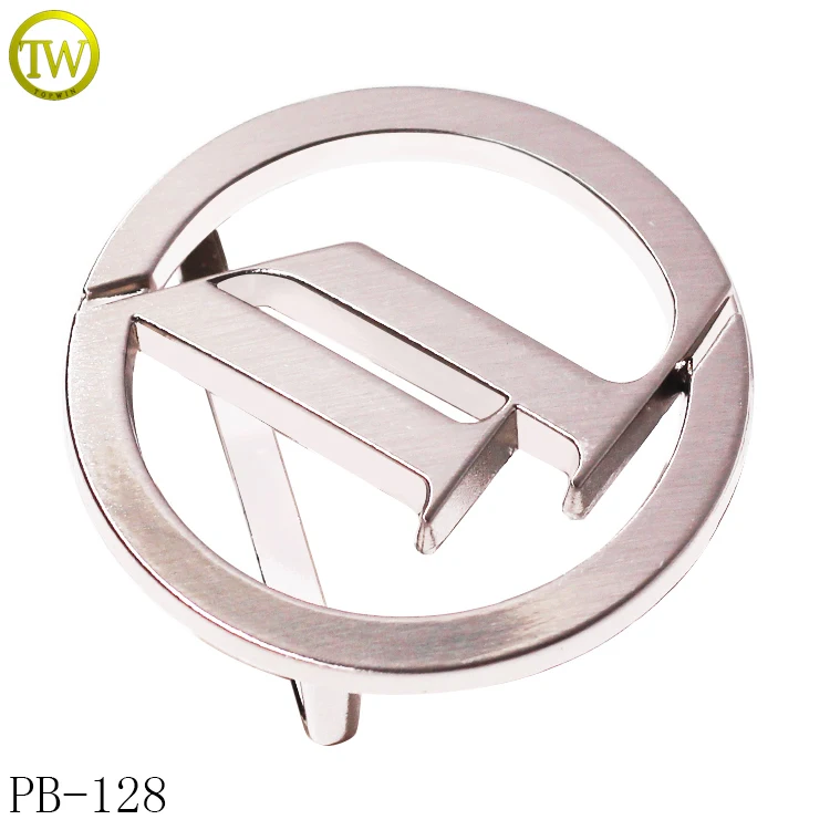 Custom own design Metal Letter Waist Belt Buckle metal Logo buckle Metal Belt Buckle for Men