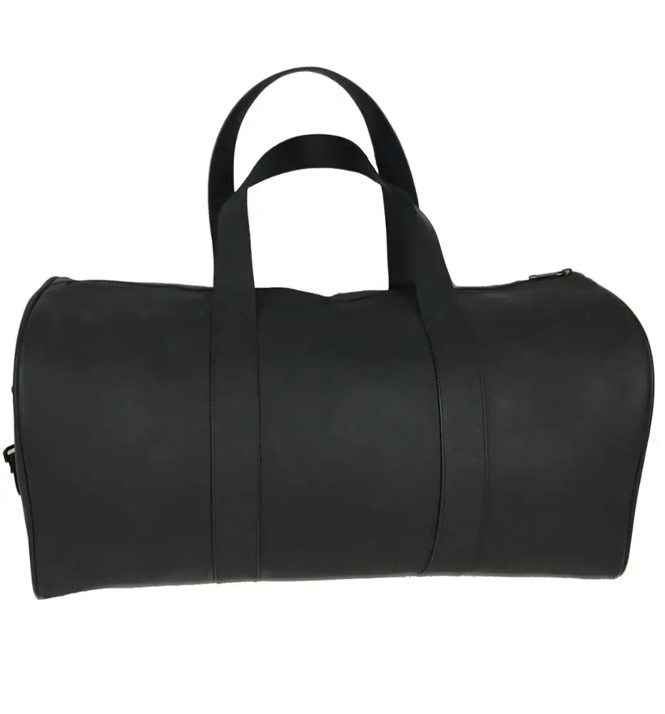 
Waterproof custom travel leather gym duffle sports bag 