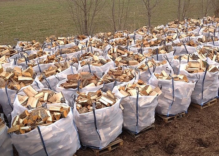 1 ton 1.5 ton100%  PP PE ventilate plastic bulk firewood packing mesh big jumbo bag with UV treated