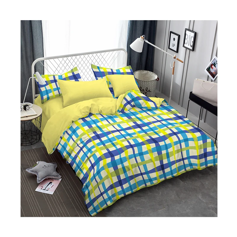 Jacquard Bed Sheet Fabric of 100% polyester microfiber disperse printing bedsheet fabric