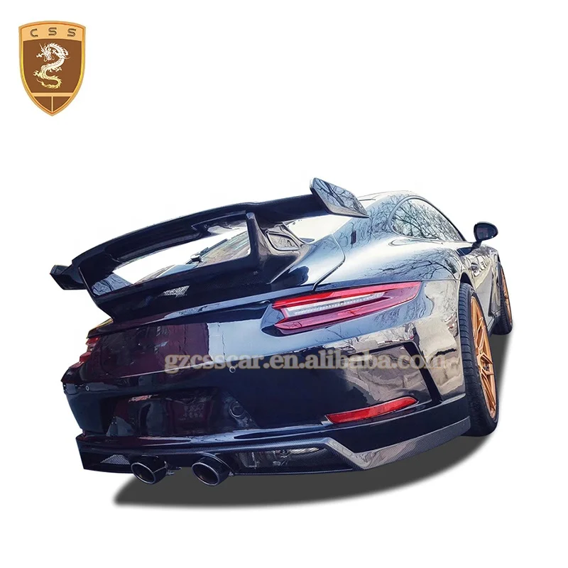 Автоаксессуары GT3 стильные автомобильные комплекты из углеродного волокна для 991 2 переднего бампера боковые юбки