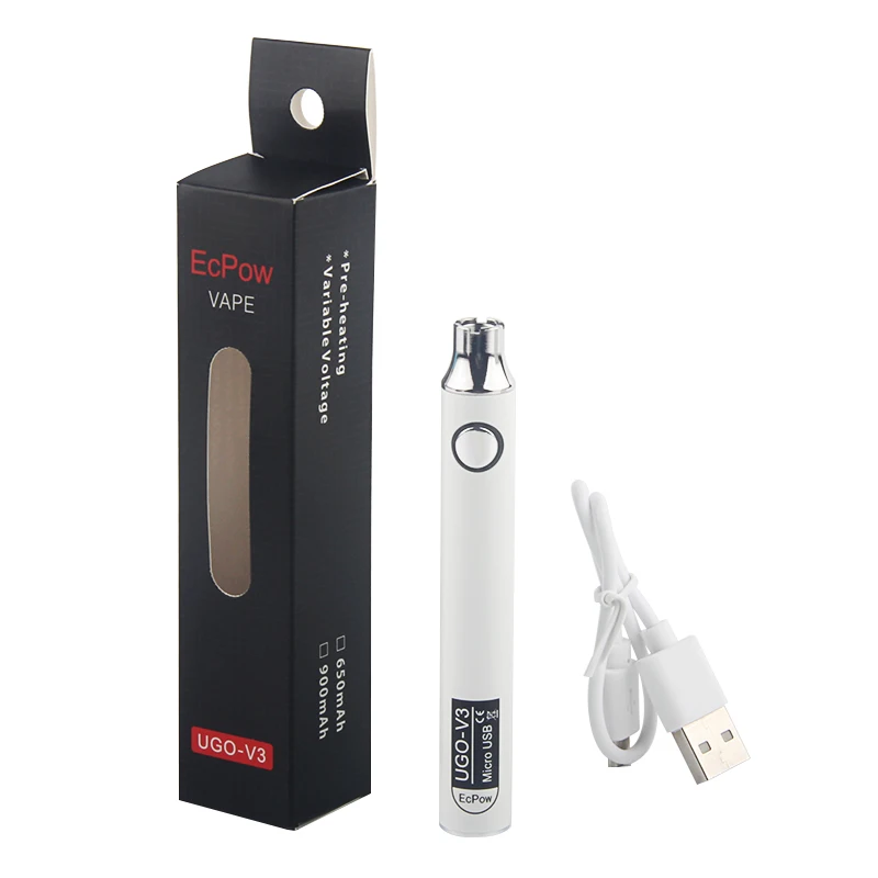 
Cheap 510 Battery Ceramic Coil Vape Cartridges Vaping Battery Constant Voltage Rechargeable Preheating Vape Batteries 