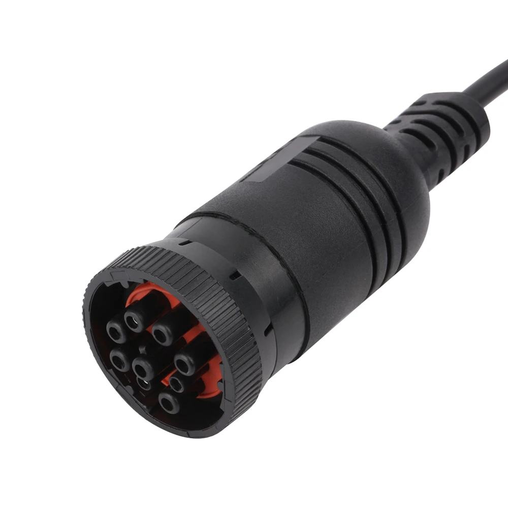 Molex 3.0 22Pin Male To J1939 9pin Male plug Connector OBD2 eld cable
