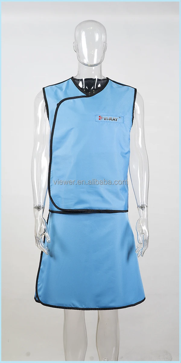 0,5 mmPb $0,35 mmPb медицинский рентгеновский защитный фартук без свинца для пациента с CT