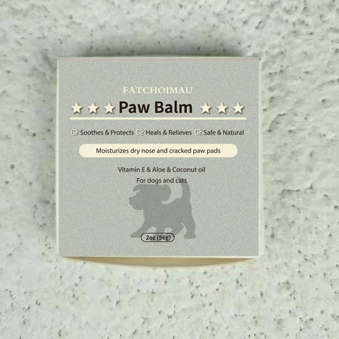 Best White Private Label  Pet Paw Balm Sustainable Dog Paw And Nose Balm Private Label Sustainable Paw Balm