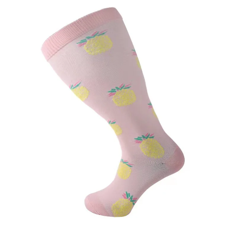 In-Stock Happy Socks Men Ladies Boys Girls-Autumn Compression Cotton Sport Dress Socks Anti-Bacterial Cartoon Tube Hiking Socks