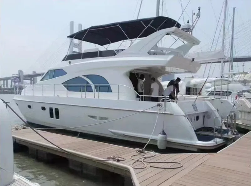Flit Boating Manufacturer 53ft fiberglass luxury yacht high quality yacht for wholesale