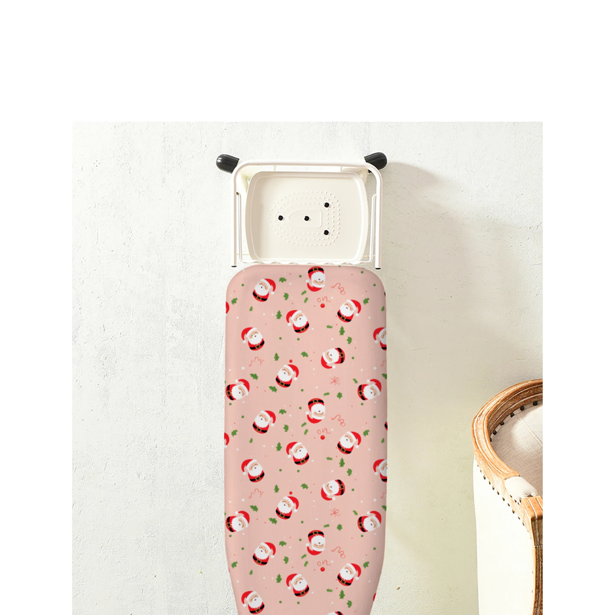 Hot selling Custom Heat-Resistant Cotton Fabric Ironing Board Cover for Hotel and Household