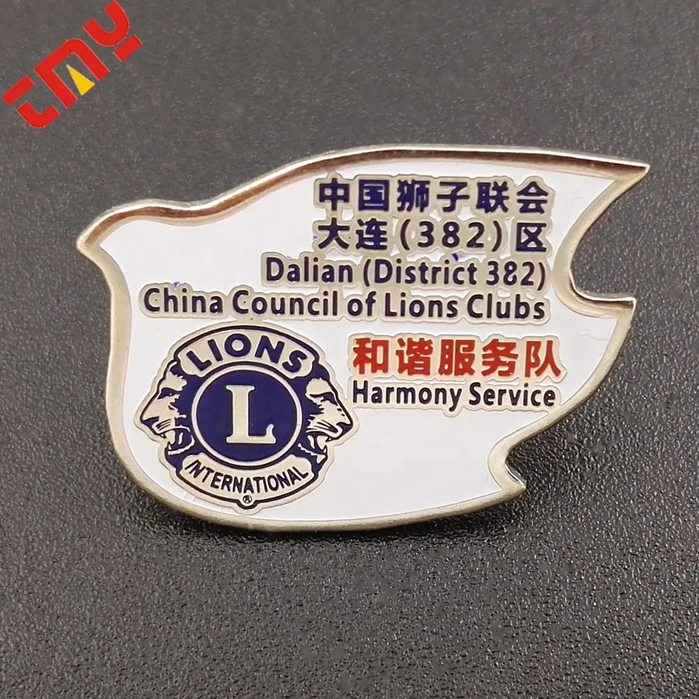 Custom Funny Unique 3D Black Gold American Metal Car Badges Auto Emblems With Your Own Logo For Sale