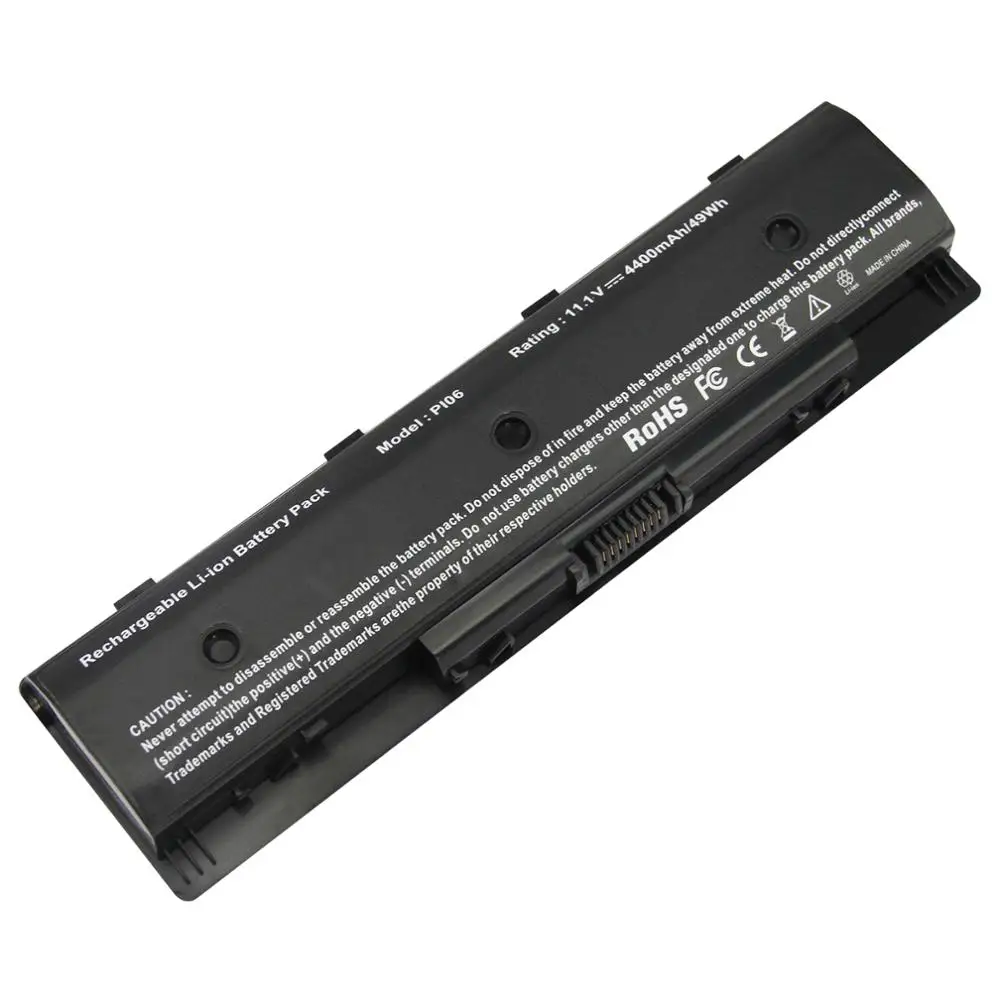 Ноутбук PI06XL PI06 11 1 В 4400 мАч 6 ячеек для H P Envy 15 17-e020us 710416-001
