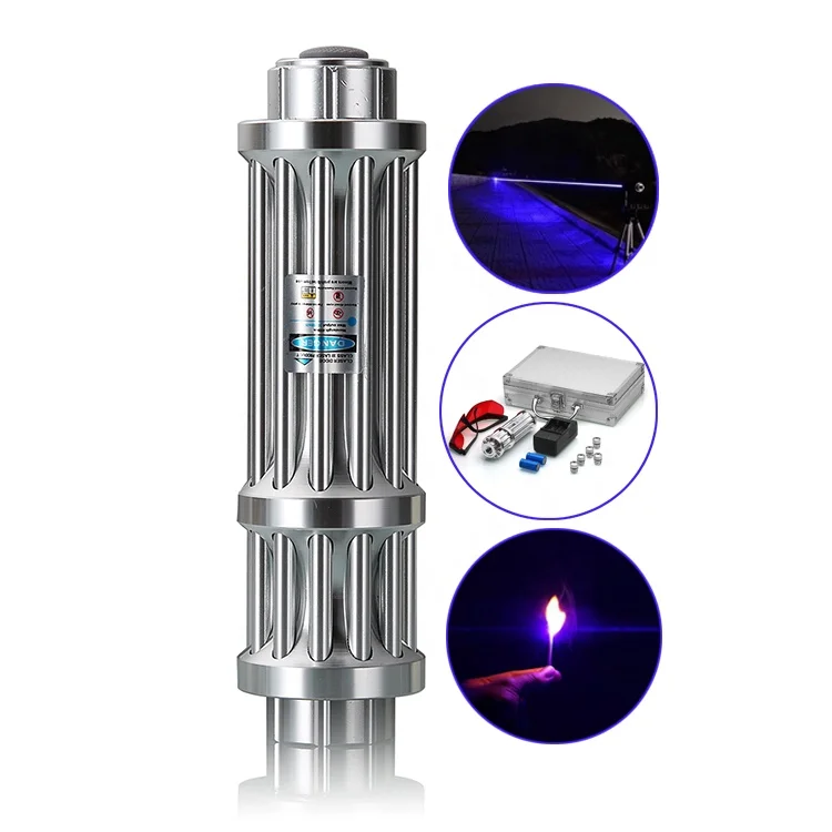 
Gatling powerful laser light 50000mw 445nm 450nm blue burning laser pointer with rechargeable battery 